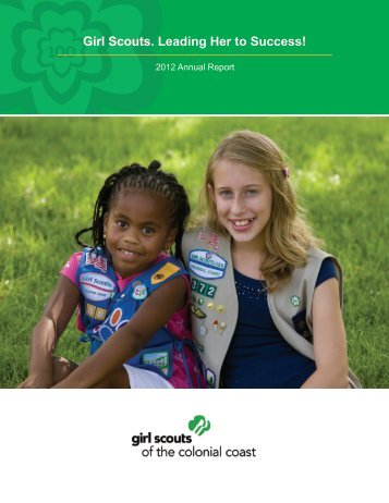 2012 Annual Report - Girl Scout Council - Colonial Coast
