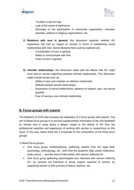 THEORETICAL AND METHODOLOGICAL FRAMEWORK - Surt