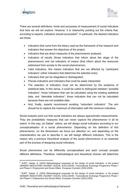 THEORETICAL AND METHODOLOGICAL FRAMEWORK - Surt