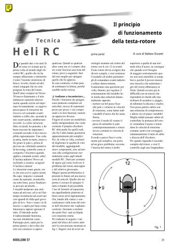 Tecnica Heli RC Il principio di funzionamento della testa-rotore ...