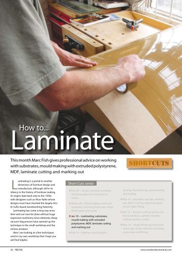 Short Cuts Series Laminating - Marc Fish