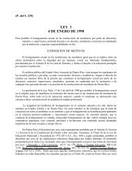 LEY 3 4 DE ENERO DE 1998 - Oficina de Servicios Legislativos