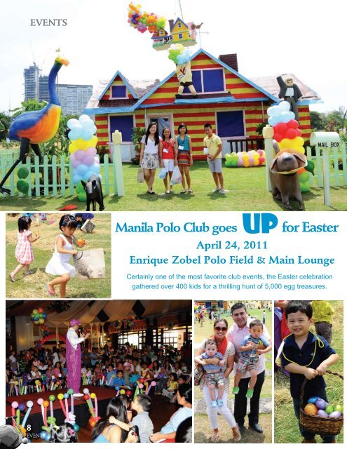 Issue 5 May - June 2011 - Manila Polo Club