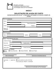 Formulário e Norma Pagamento Ajuda de Custo - Pesquisaclinica ...