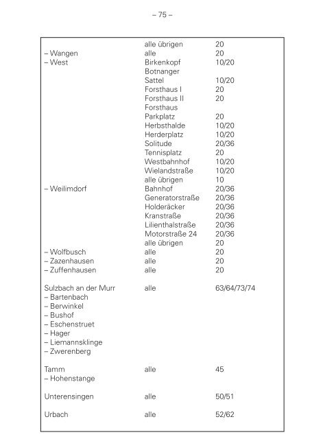 Beförderungsbedingungen - SSB