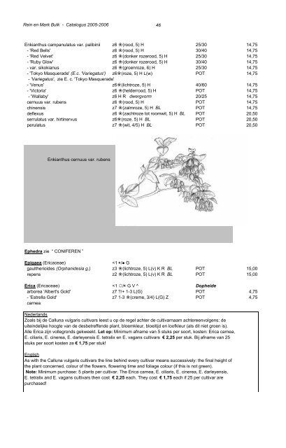 Catalogus 2004 met USDA - Bulk Boskoop