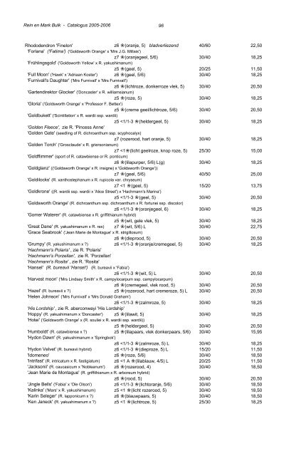 Catalogus 2004 met USDA - Bulk Boskoop