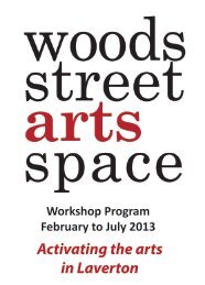 Activating the arts in Laverton - Hobsons Bay