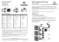 Multischalter TK 5-8 - TeleDis