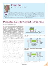 Decoupling Capacitor Connection Inductance - IEEE EMC Society