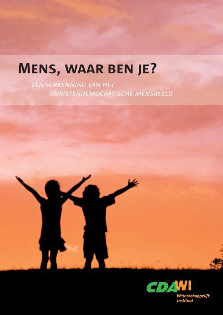 Mens, waar ben je? - CDA