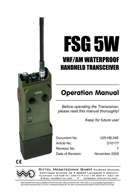 FSG 5W - AEROSHOP.eu