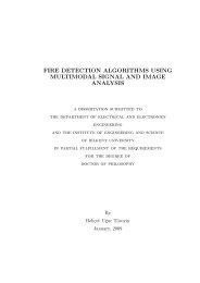 Fire Detection Algorithms Using Multimodal ... - Bilkent University