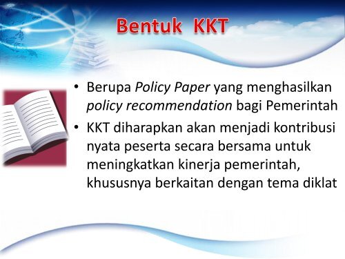 PENJELASAN TEMA DIKLATPIM TINGKAT II