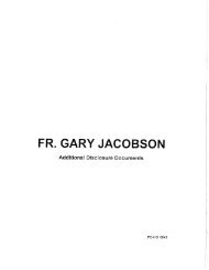 FR. GARY JACOBSON - Archdiocesedocuments.org