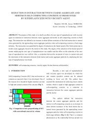 Reduction in Interaction between Coarse Aggregate and Mortar in ...