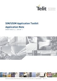3.2. SIM/USIM Application Toolkit AT Commands - Telit