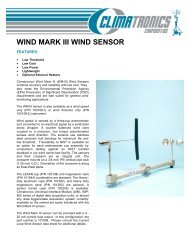 WM-III wind sensor