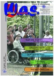 WAS Ausgabe 1 - Sozialpädagogisches Zentrum Hameln-Pyrmont ...