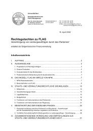 Rechtsgutachten zu FLAG - FLAG - FÃ¼hren mit Leistungsauftrag und ...