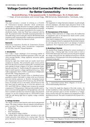 Voltage Control in Grid Connected Wind Farm ... - Ijmbs.com