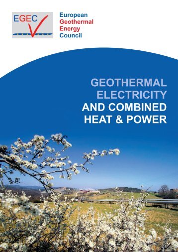 geothermal electricity and combined heat & power - European ...