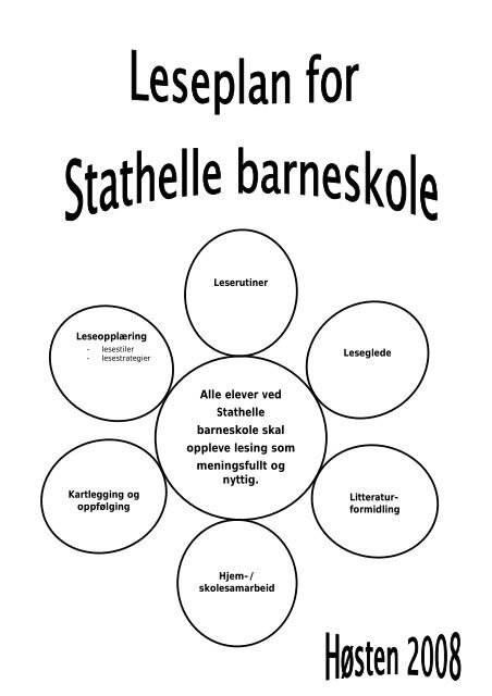 Leseplan for Stathelle barneskole - Bamble kommune