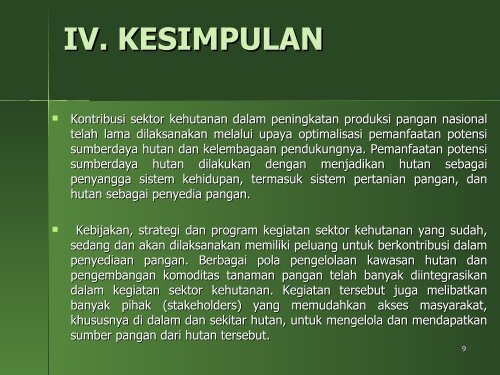 KONDISI UMUM - Kadin Indonesia