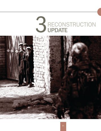 Section 3 - Special Inspector General for Afghanistan Reconstruction
