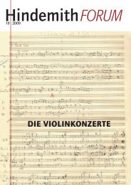 DIE VIOLINKONZERTE - Paul Hindemith