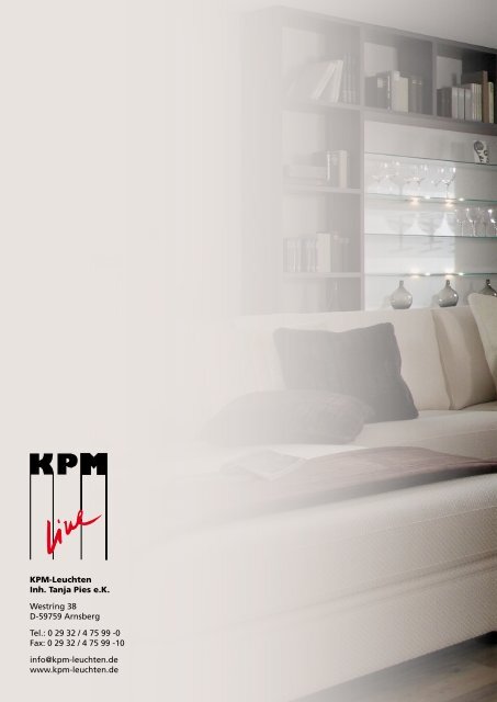 KPM Katalog 2011-2013 - Lampen-Shop Sissach