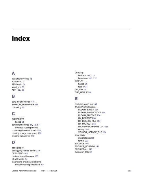 License Administration Guide - norsar