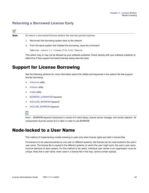 License Administration Guide - norsar