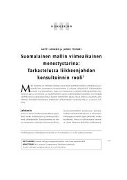 Paper (PDF) - Liiketaloudellinen Aikakauskirja / The Finnish Journal ...