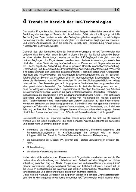 ECTL Working Paper 9 - Institut fÃ¼r Verkehrsplanung und Logistik ...