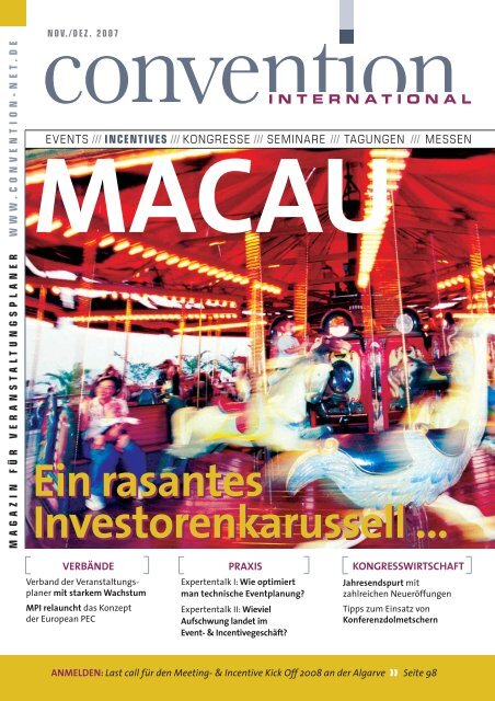 Ein rasantes Investorenkarussell ... Ein rasantes Investorenkarussell ...