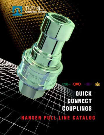 Hansen Quick Connect Couplings Catalog - Chester Paul Company