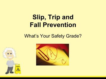 Slip, Trip and Fall Prevention - Topeka Public Schools