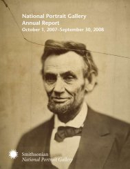 National Portrait Gallery Annual Report