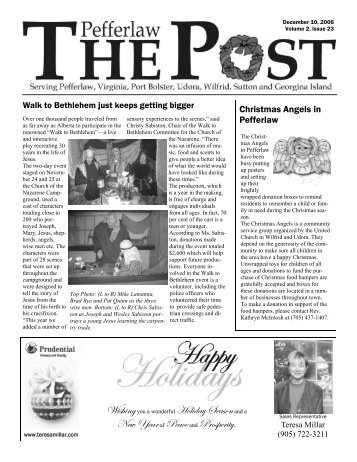 December 10 06 issue 16 page.pub - The Pefferlaw Post