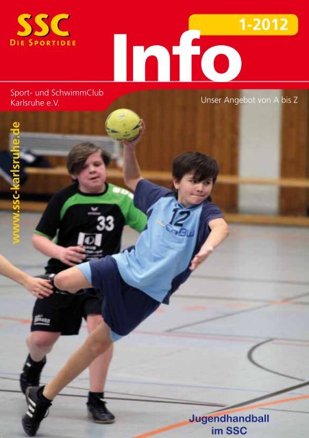 Info1-2012 - Sport und Schwimmclub Karlsruhe eV
