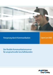 OpenCom 1000 - Telefonbau Schneider