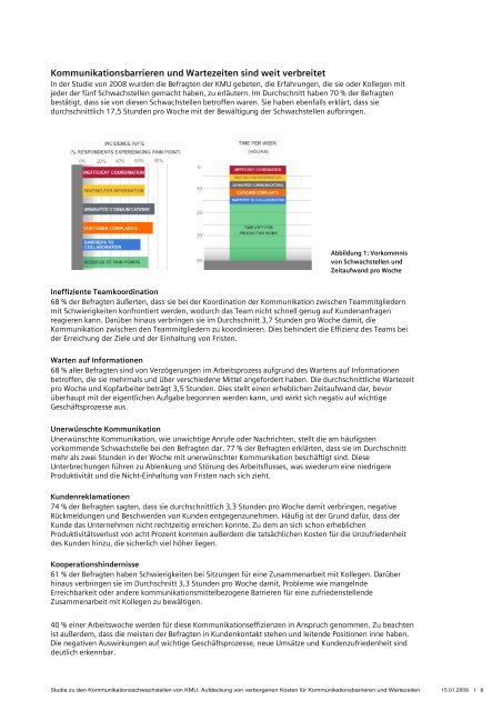 Studie zu den Kommunikationsschwachstellen von KMU ...