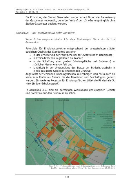 grossprojekte als instrument der stadtentwicklungspolitik und -planung