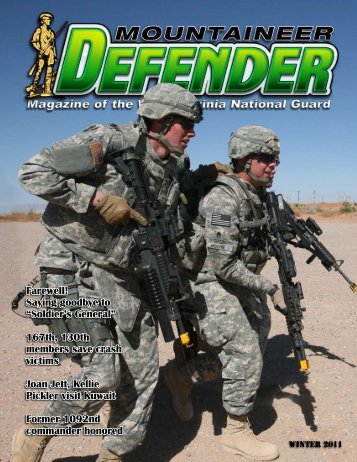 Winter 2011 - West Virginia Army National Guard