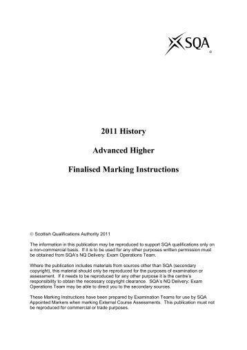 Higher english critical essay marking instructions