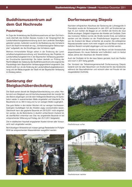 immenstadt magazin - Stadtverwaltung Immenstadt