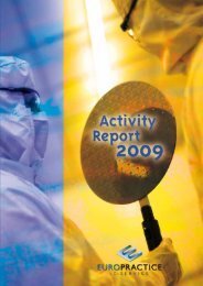 Annual report 2009 - Europractice