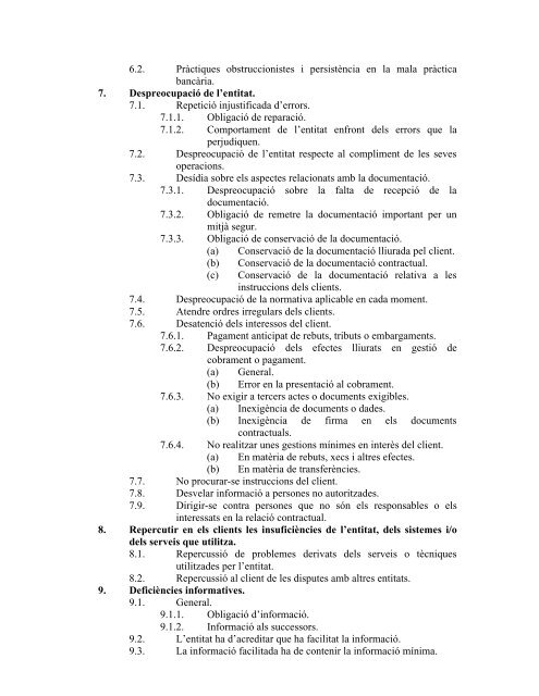 criteris del servei de reclamacions del banc d'espanya en matÃ¨ria ...