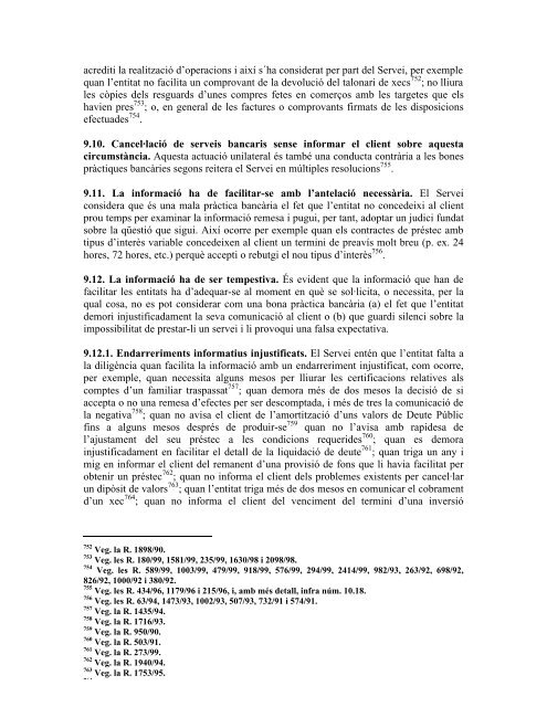 criteris del servei de reclamacions del banc d'espanya en matÃ¨ria ...